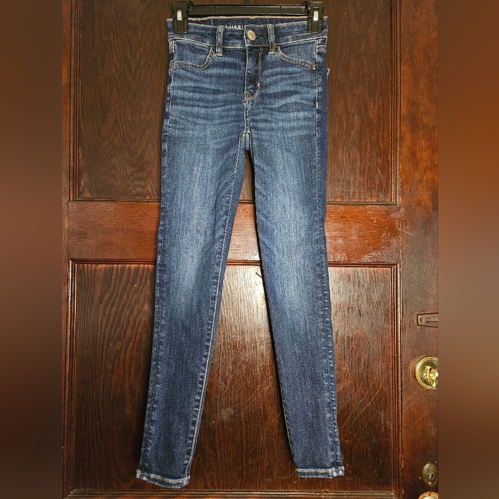 EUC American Eagle Next Level Stretch Jeans - Size 000